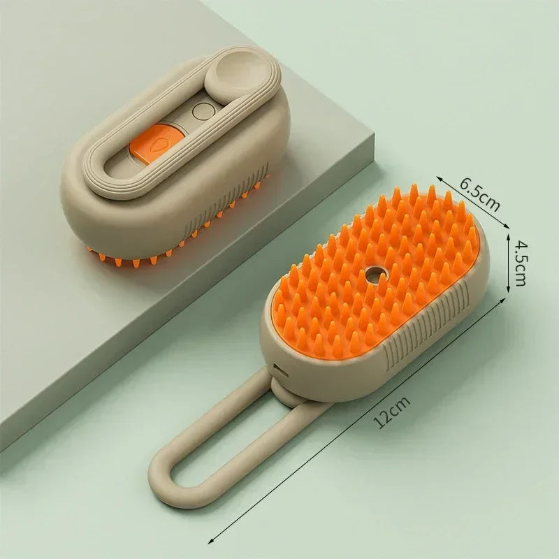 Escova Massageadora com Spray - SoftPet