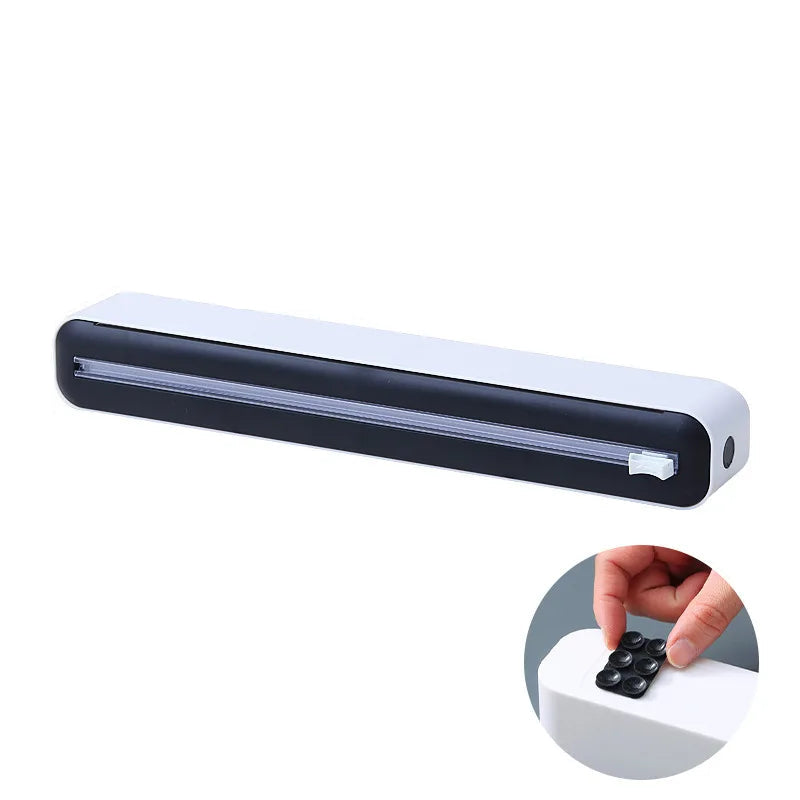 Dispensador de Papel Filme Multifuncional de Cozinha - CorteCerto