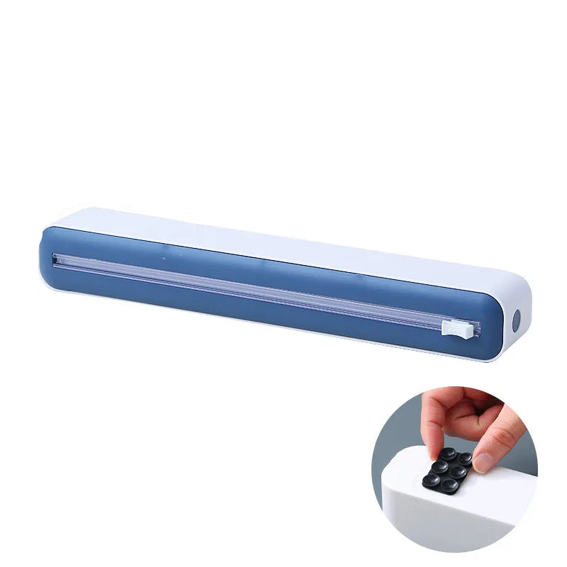 Dispensador de Papel Filme Multifuncional de Cozinha - CorteCerto