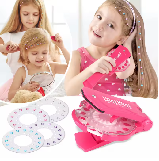 Aplicador de Joias Infantil para Penteados Encantados - MagicGlam