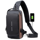 Slim Bag - Mochila Anti-Furto com Senha USB